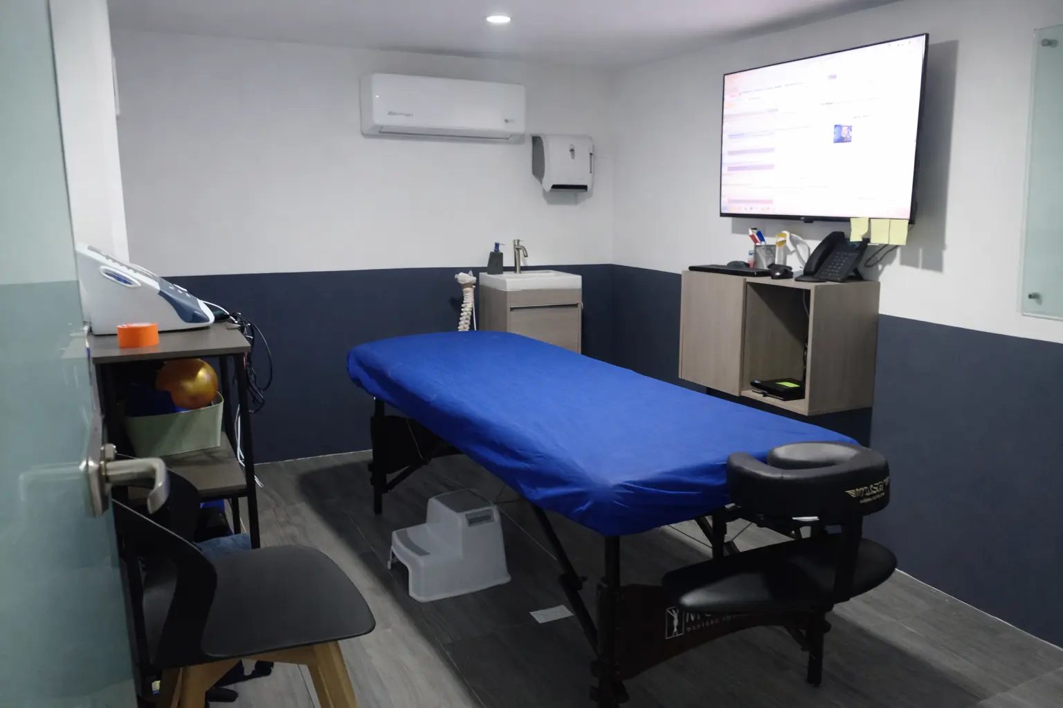 Área de fisioterapia Dolorfin Juriquilla